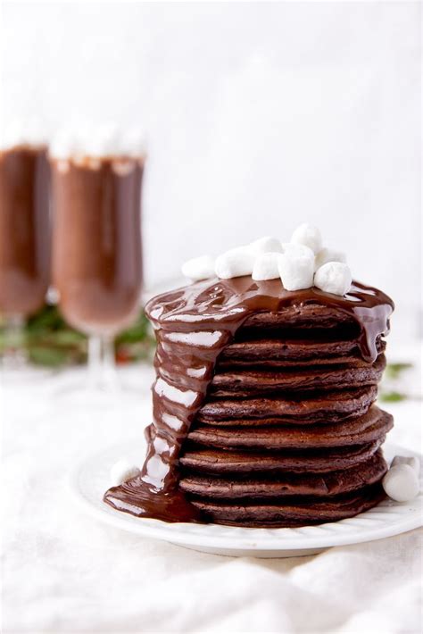 Hot Chocolate Pancakes Recipe Hot Chocolate Pancakes Chocolate