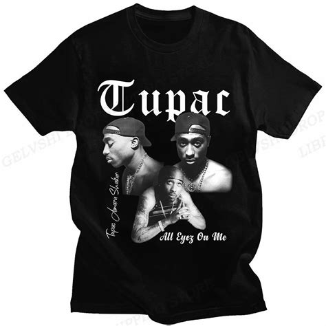 Rapper Tupac 2pac T Shirt Men Fashion T Shirts Cotton Tshirt Kids Hip