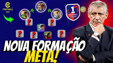 Montei o Time perfeito na Nova Formação Secreta efootball 2023