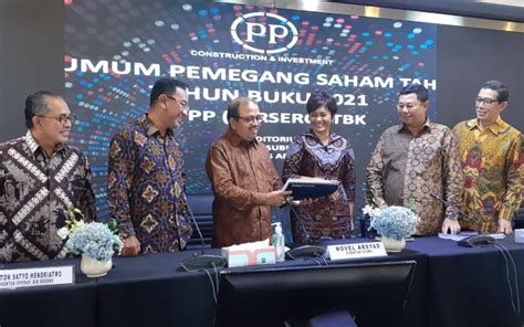 Kontrak Baru Pt Pp Ptpp Tembus Rp Triliun Naik Persen