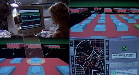 Jurassic Park Computer Scene