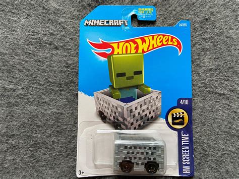 Minecart HW Screen Time Hot Wheels Etsy