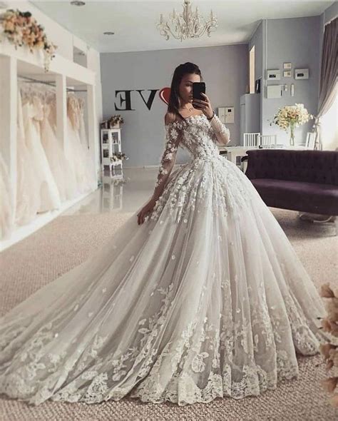 Poofy Wedding Dress Fluffy Wedding Dress Fairy Tale Wedding Dress