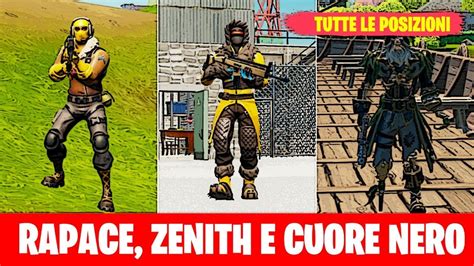 Elimina Rapace Zenith O Cuore Nero FORTNITE Settimana 3 YouTube