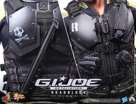 Gi Joe Retaliation Movie Masterpiece Roadblock Collectible Figure The Rock Hot Toys Toywiz