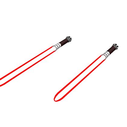 Holdable Dual Red Laser Swords Light Roblox