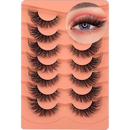 Amazon Russian Strip Lashes Cat Eye Lashes Extension Fox Eye Faux