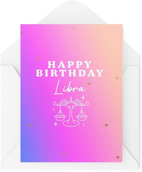 Amazon.com : Tongue in Peach Zodiac Birthday Card - Happy Birthday
