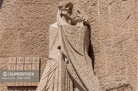 Judas Kiss Sculpture By Josep Maria Subirachs Passion Facade Sagrada