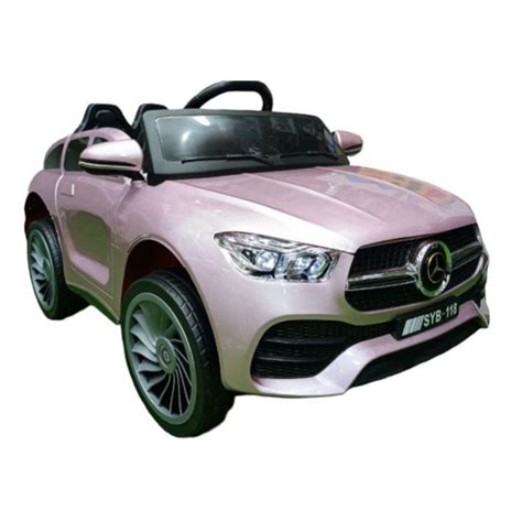 Electric Car For Kids, 4 Motor - Pink