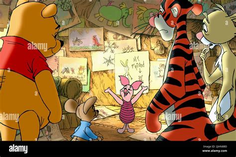 WINNIE THE POOH, ROO, PIGLET, TIGGER, RABBIT, PIGLET'S BIG MOVIE, 2003 ...