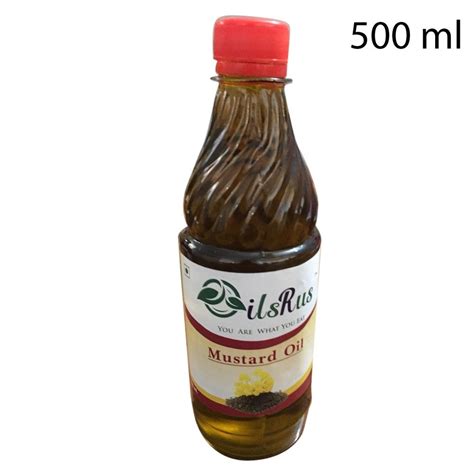 Oils Rus Yellow Ml Kachchi Ghani Mustard Oil Packaging Type