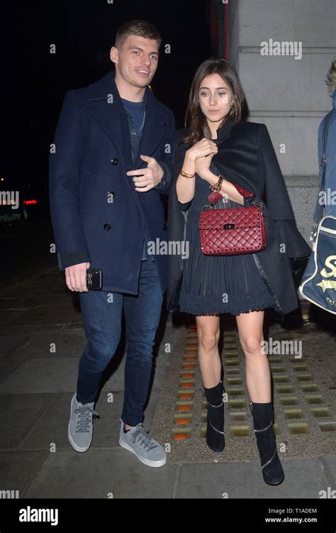 F1 Redbull driver Max Verstappen leaves The London Cabaret Club with ...