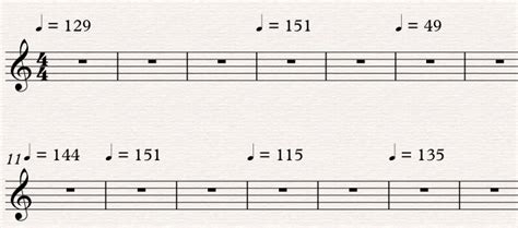 Importing Midi Files Into Sibelius How To Round Up Metronome Markings