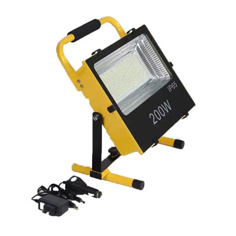 Portable Led Flood Light 50w Rechargeable Camping Or Emergency Led