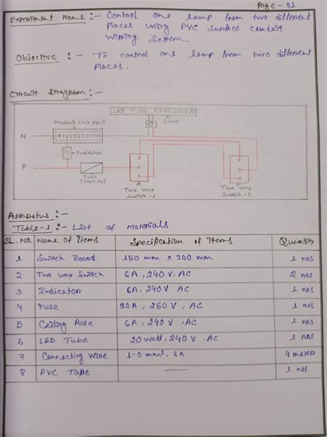 Two Way Switch Connection | PDF