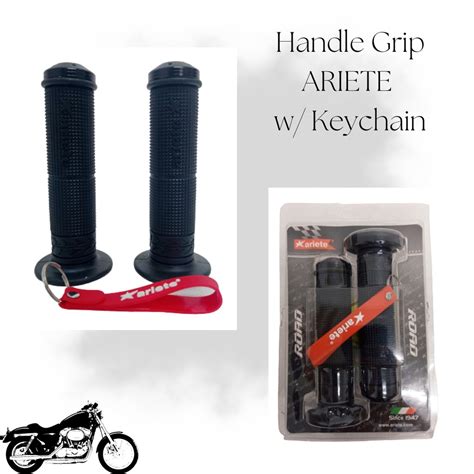 Ariete Handle Grip With Aluminum Bar End W Free Keychain Shopee