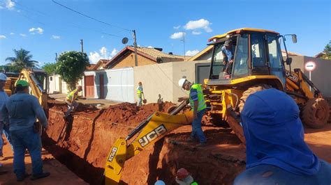 Saae Barretos Obstrui Esgoto Da C E Inicia Obra De Troca Da Rede