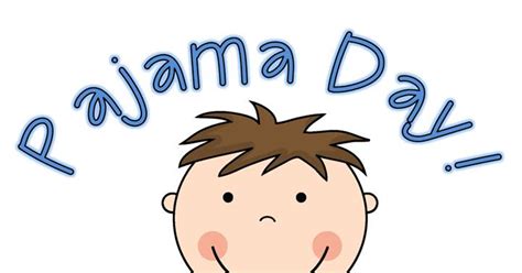 Free Clipart Pajama Day Flyer