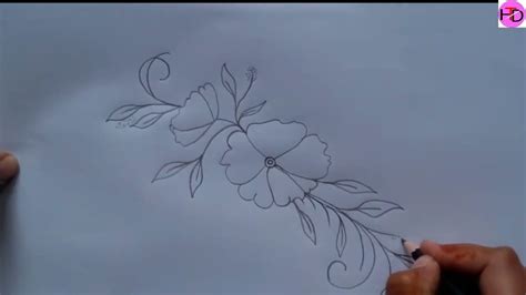 how to draw flower design Basic Drawing, Learn To Draw, Flower Drawing ...