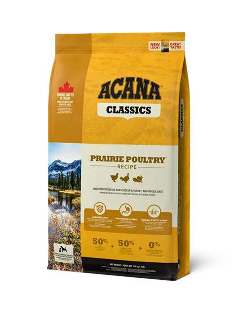 Acana Classic Praire Poultry 0 34 kg Forhåndsbestill innen 12 oktober