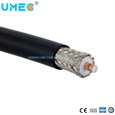 50 Ohm Rg8 A U Coaxial Cable Single Shielded Double Shielded With FEP