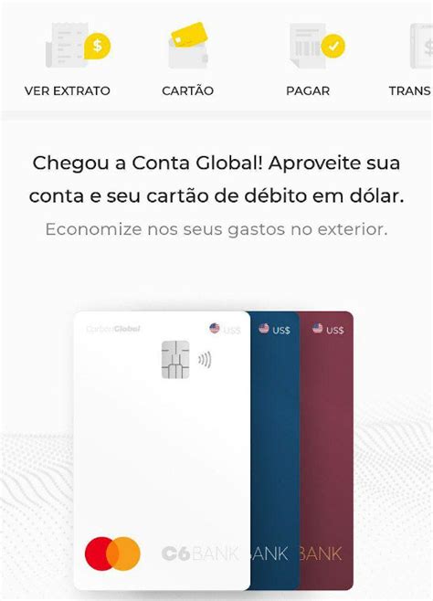 Aplicativo Do C6 Bank Agora Notifica Transações E Novidades Conta Corrente