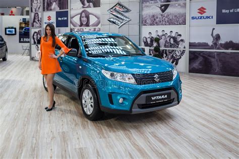 Suzuki Vitara Editorial Stock Image Image Of Girl Carshow