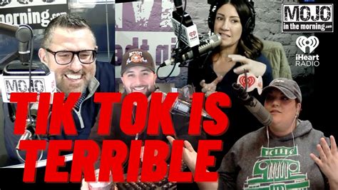 Has Tik Tok Ruined Our Attention Spans The Mojo In The Morning Show Youtube