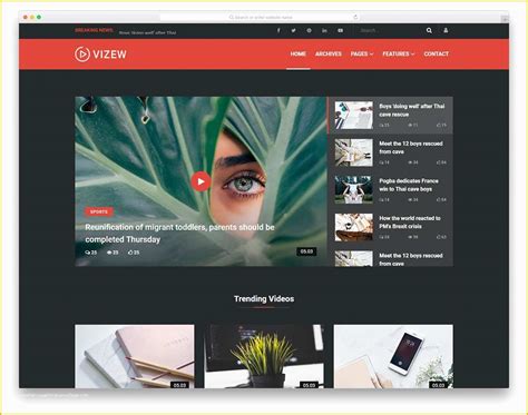 Bootstrap Blog Template Free Of 30 Free Bootstrap Blog Templates that ...