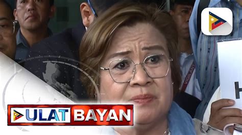 Dating Sen De Lima Pinawalang Sala Ng Muntinlupa Rtc Sa Huling Drug