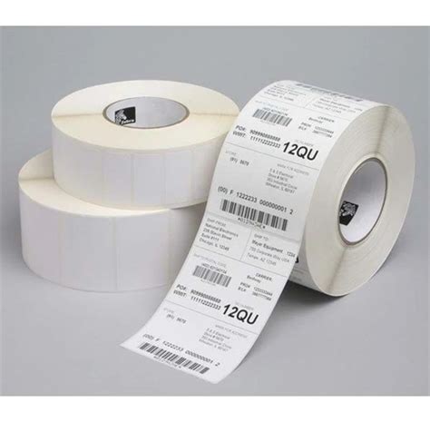 Zebra Z Ultimate T Label Roll Synthetic X Mm