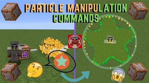 Command Block Tutorial Particle Manipulation Commands In Minecraft