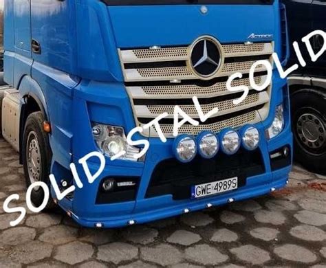 Orurowanie Pod Zderzak Mercedes Actros MP4 MP5 MALOWANE PROSZKOWO