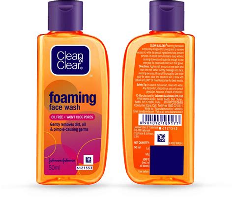 Buy Clean Clear Foaming Face Wash Ml Online Get Upto Off At