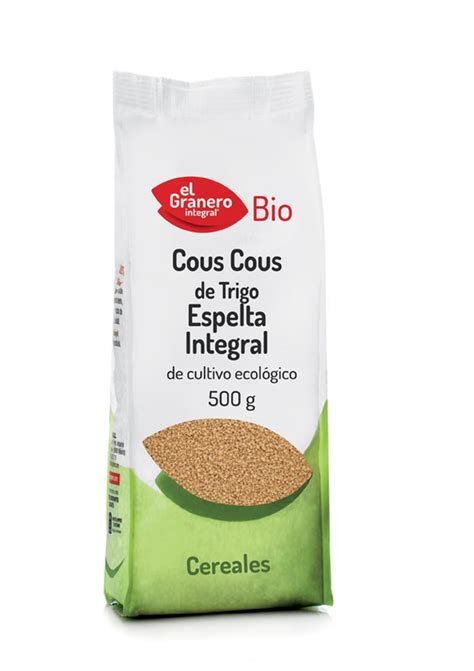 Cous Cous De Espelta Integral Bio Gramos De El Granero