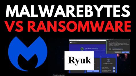 Malwarebytes Test Vs Ransomware Youtube