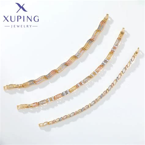 Xuping Jewelry New Arrival Fashion Hand Bracelets Promotion Copper