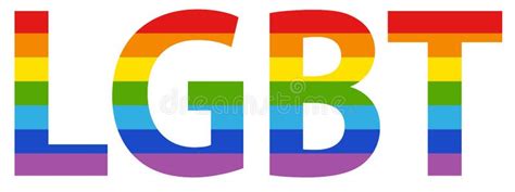 Rainbow Letters Lgbt Stock Illustrations 794 Rainbow Letters Lgbt