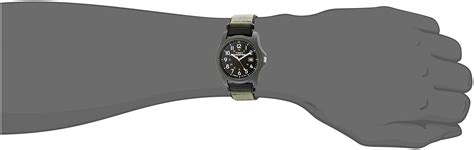 Timex Expedition Camper Mm Men S Olive Green Nylon Strap Quartz