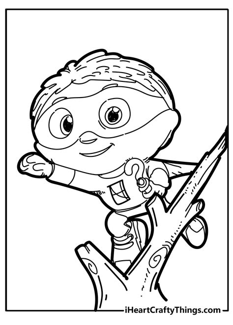 22 Super Why Coloring Pages Douglaslori