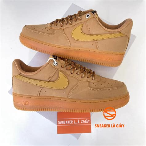 Giày Air Force 1 Low Flax 2019 Cj9179 200 Af1 Brown Fullbox BẢn Cao