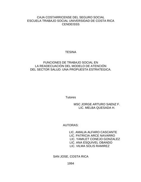 PDF CAJA COSTARRICENSE DEL SEGURO SOCIAL Ts Ucr Ac Cr Binarios Pela