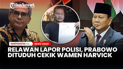 Relawan Lapor Polisi Usai Prabowo Subianto Dituduh Cekik Wakil Menteri