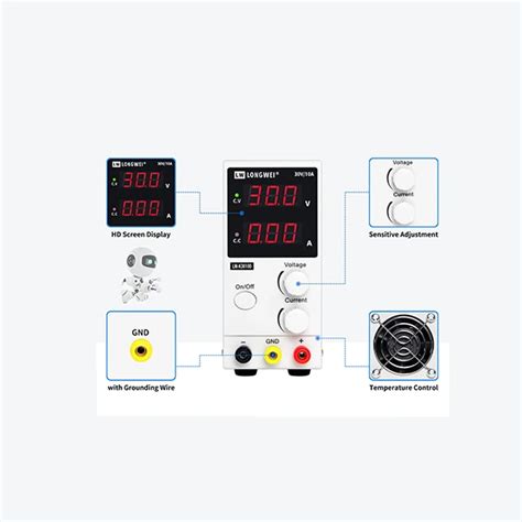 V A High Precision Power Supply Lw K D V Hz Ielectrony