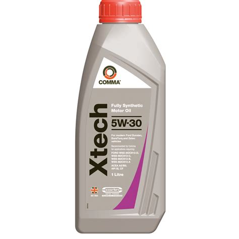 Comma XTech 5W-30 Motor Oil - 1 Litre - Wilco Direct