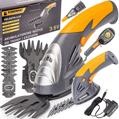 Садовые аккумуляторные ножницы 2 в 1 Powermat (Ручные электро-ножницы ...