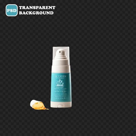 Premium PSD Sunscreen Icon Isolated 3d Render Illustration