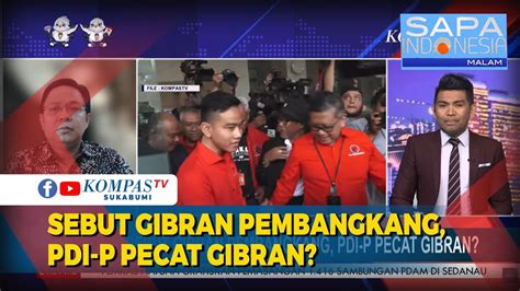 Sebut Gibran Pembangkang Pdi P Pecat Gibran Peneliti Pdi P Berhati