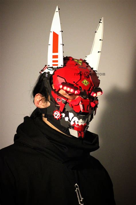 Cyberpunk Mask Design By Gins Mk Onimaru Etsy